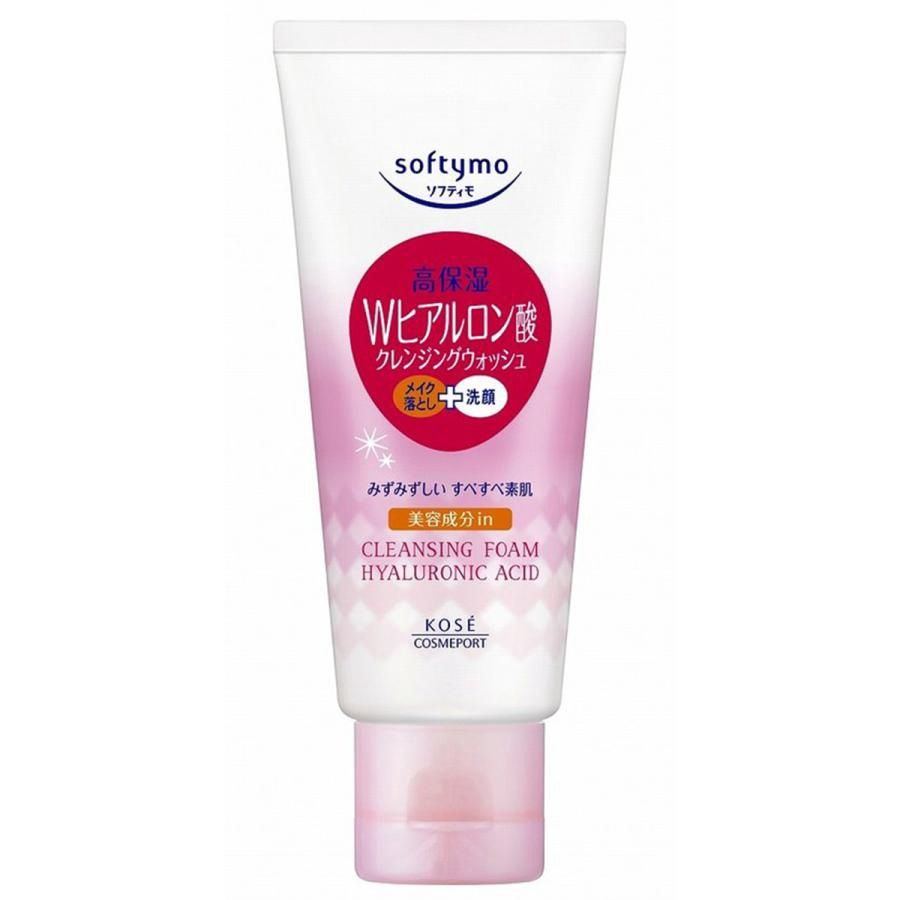 Kose Softymo Hyaluronic Acid Makeup Remove &amp; Cleansing Facial Foam 60ml