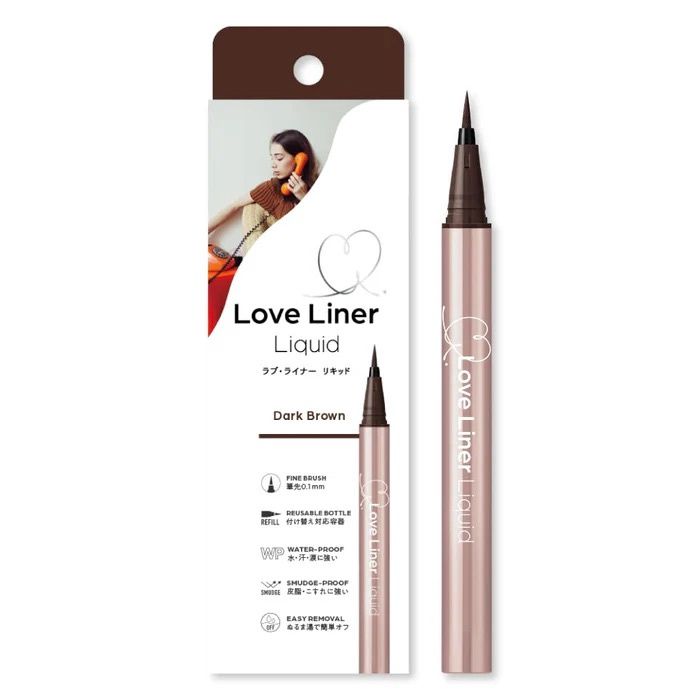 MSH Love Liner Liquid Eyeliner R5 - Dark Brown