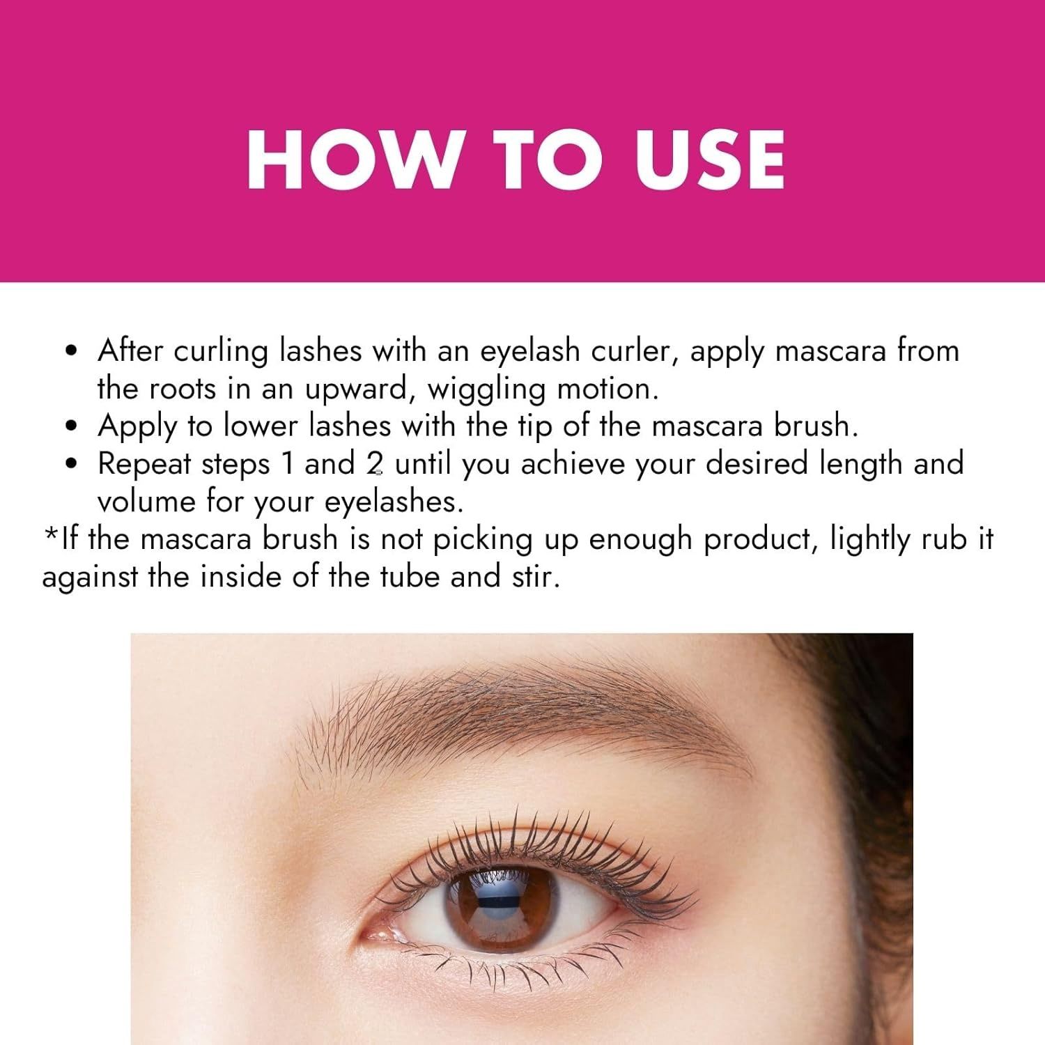 Heroine Make KissMe Volume &amp; Curl Mascara Advanced Film #01 Black