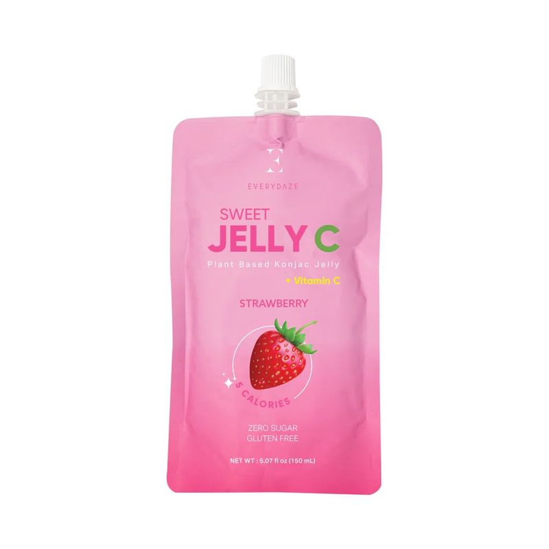 Everydaze Essential C's  Konjac Jelly Collagen + Vitamin C 5 Calories (Strawberry)