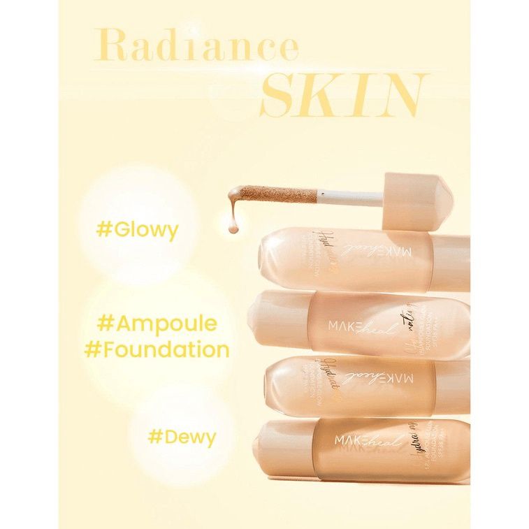Makeheal 1.P.L Ampoule Glow Foundation-23-N Revelight 28ml