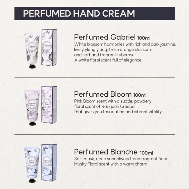 Miraclair Perfumed Hand Cream Set 100ml*3pcs (Limited)