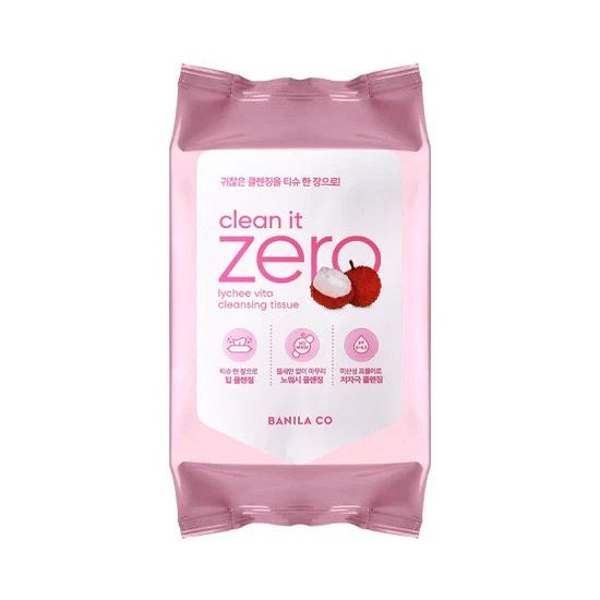 Banila Co. Clean It Zero Cleansing Tissue - Lychee 30pcs (Limited)