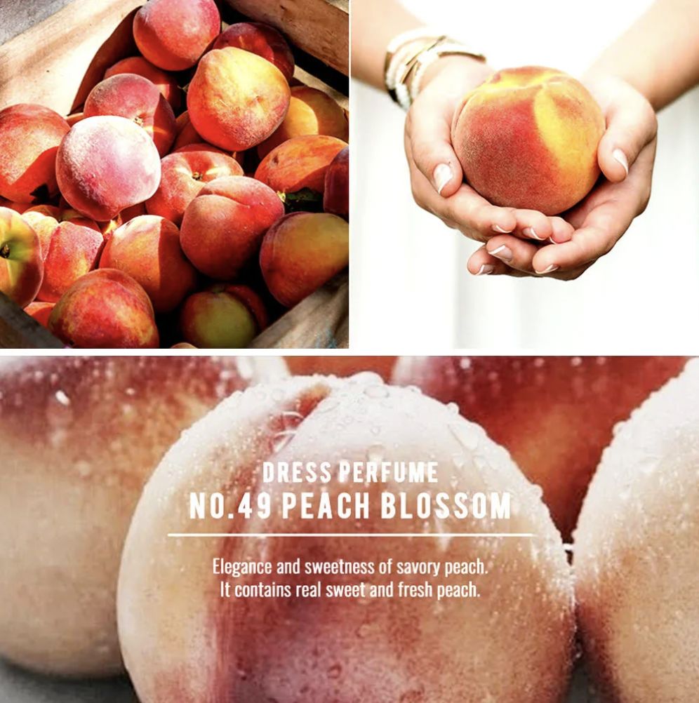 W. Dressroom Perfume Diffuser 49 Peach Blossom 120ml
