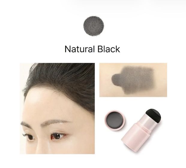 So Natural Hair Line Cover Cushion 03 Natural Black