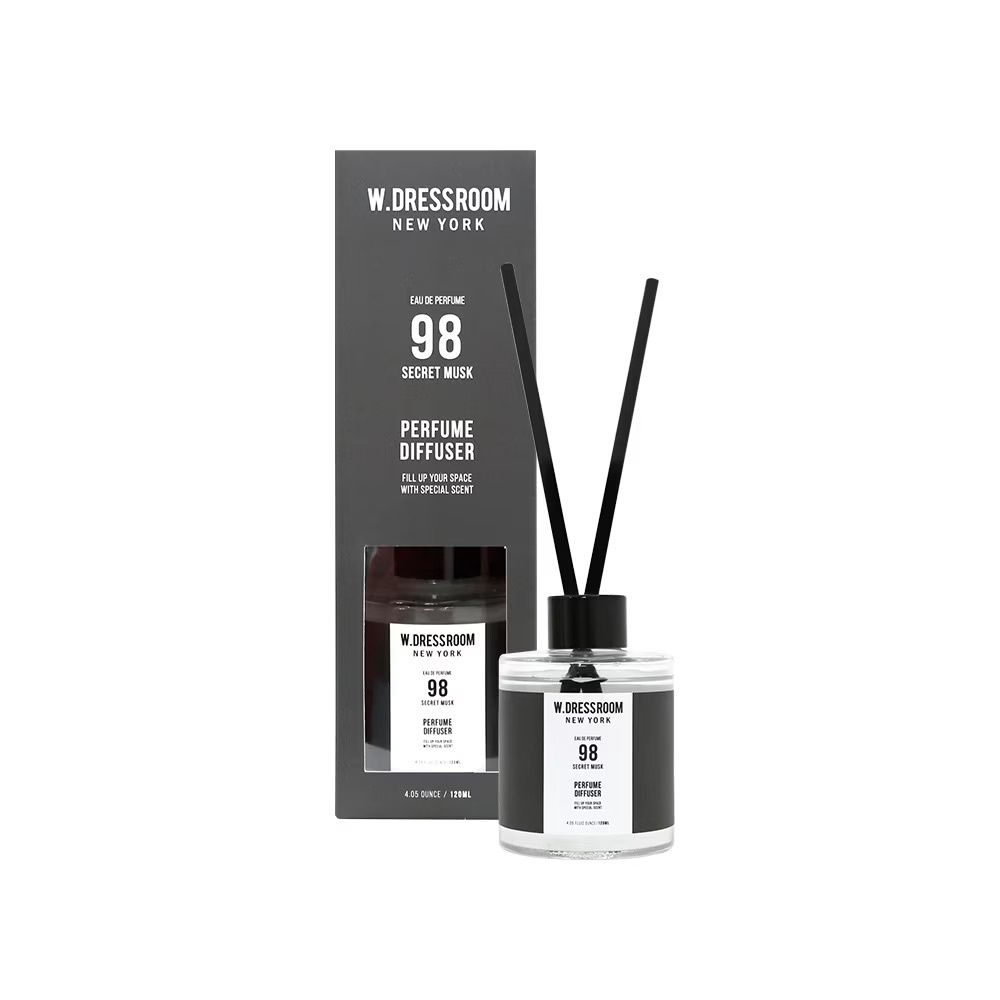W. Dressroom Perfume Diffuser 98 Secret Musk 120ml