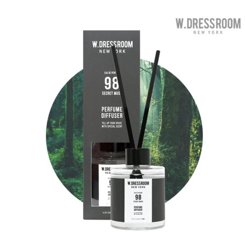 W. Dressroom Perfume Diffuser 98 Secret Musk 120ml