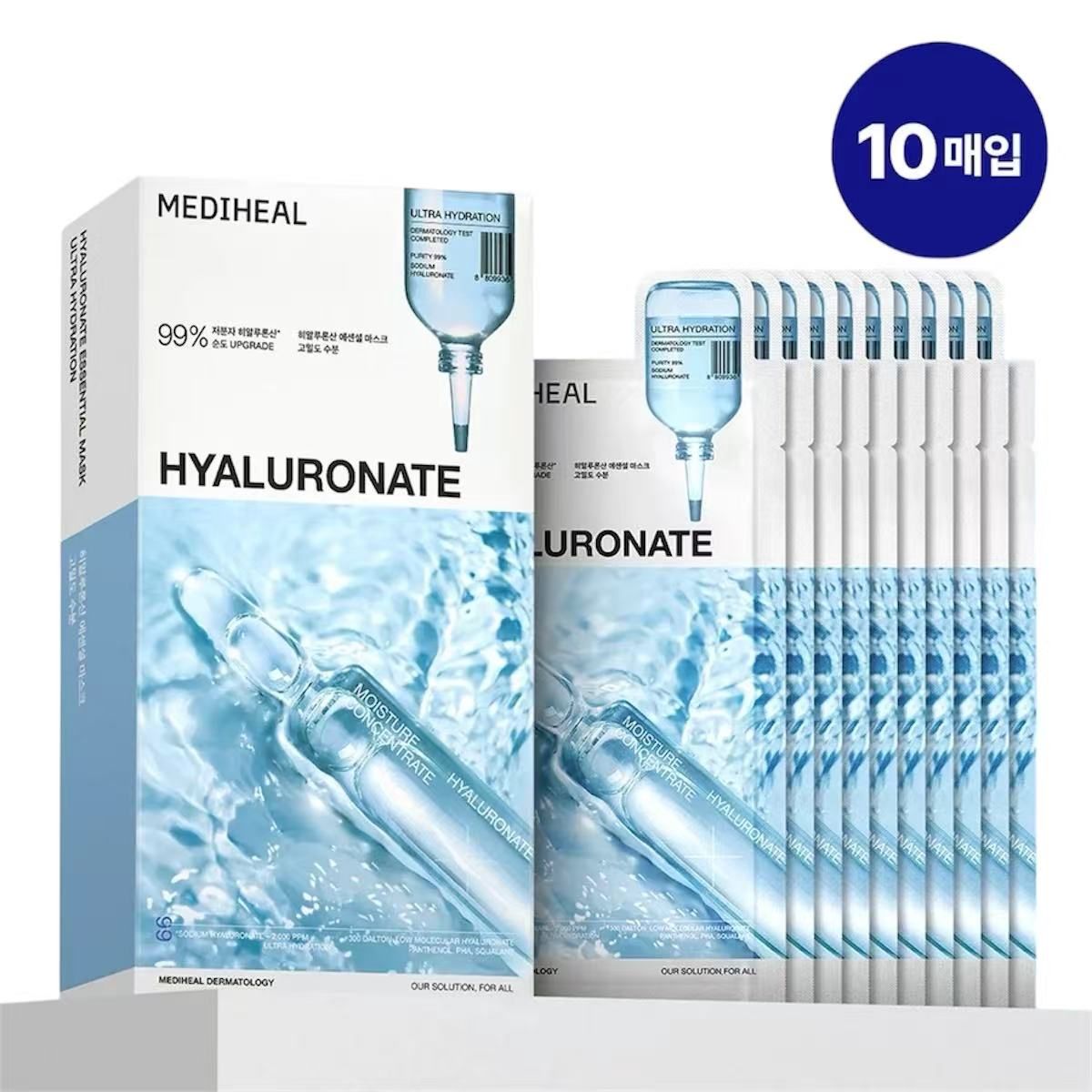 Mediheal Hyaluronate Essential Mask 10pcs/Box