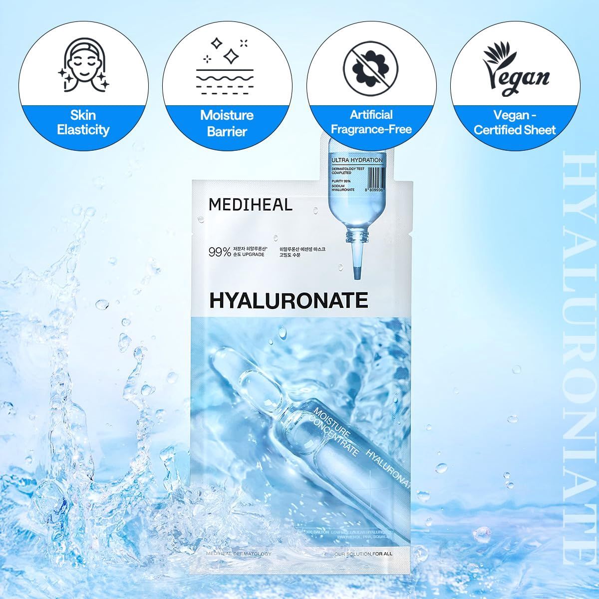 Mediheal Hyaluronate Essential Mask + Ultra Hydration 10pcs/Box