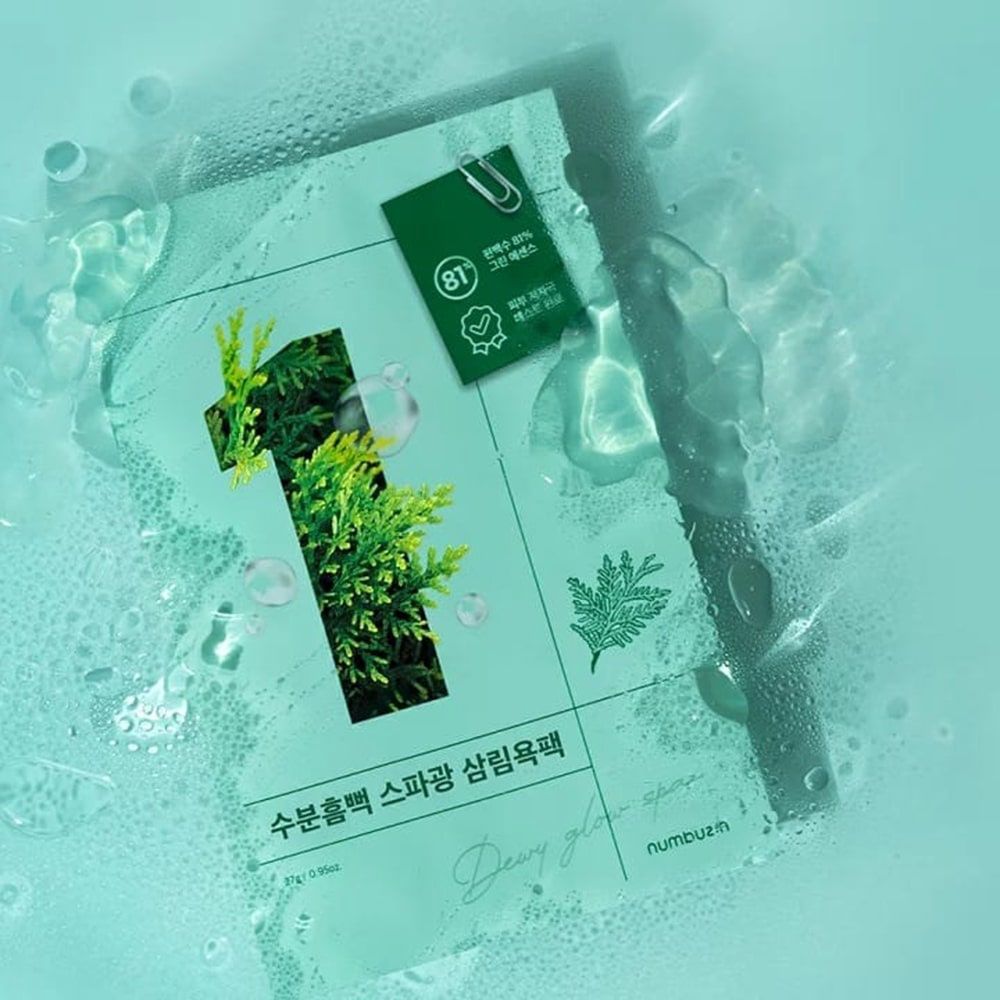 Numbuzin No.1 Dewy Glow Spa Mask 1pc