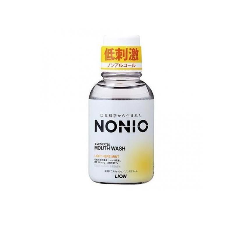 Lion NONIO Herbal Mint Mouthwash Low Irritation 80ml