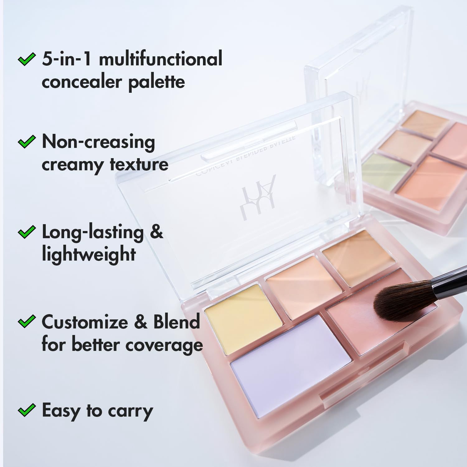 Luna Conceal Blender Palette (Pure Cover)