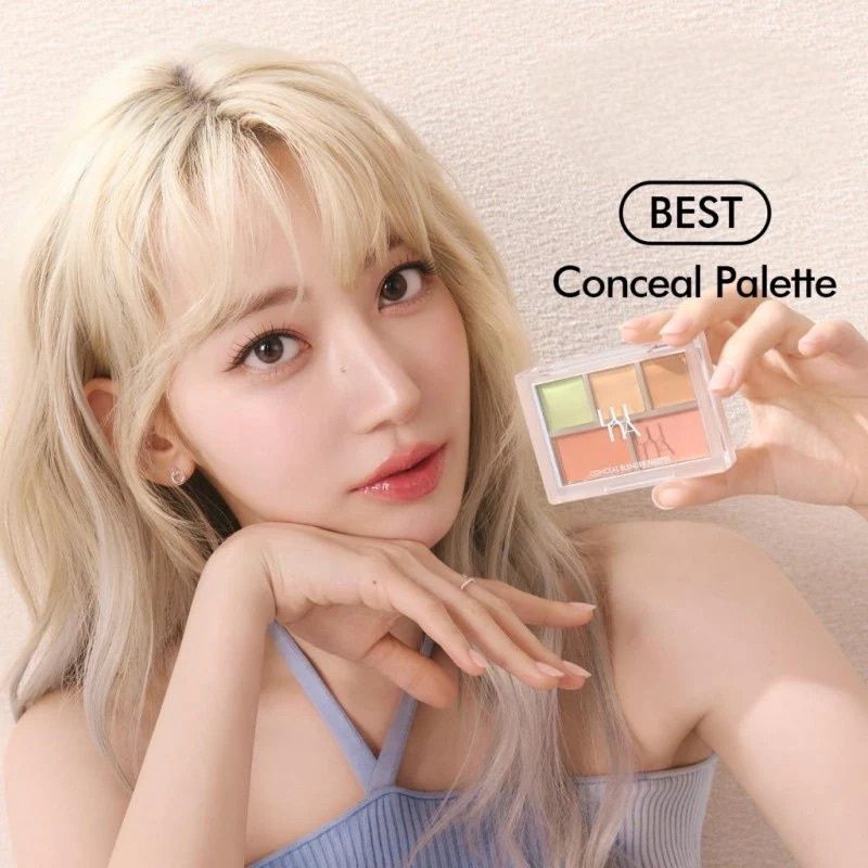 Luna Conceal Blender Palette (Clear Cover)