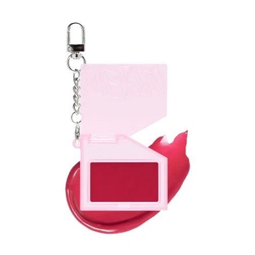 Merzy Let's Wearing Lip&amp;Cheek Keyring 01 Apple Red