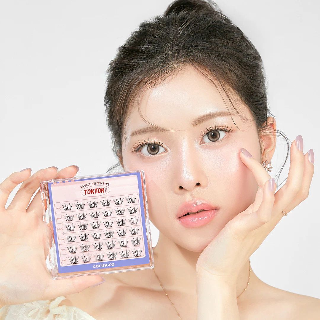Coringco TokTok Hara No Glue Eyelash #08 Blossom