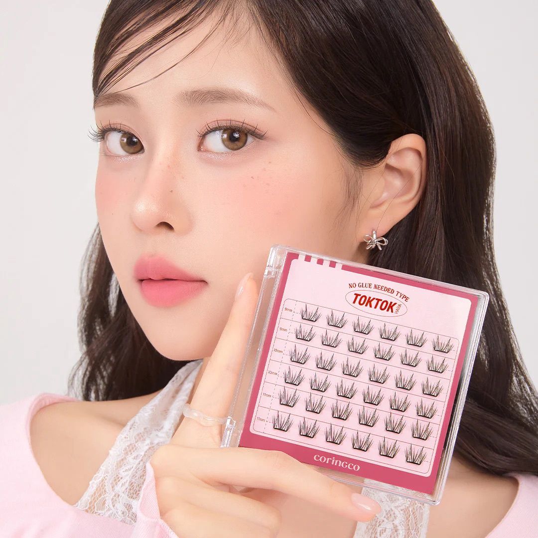 Coringco TokTok Hara No Glue Eyelash #13 Maple
