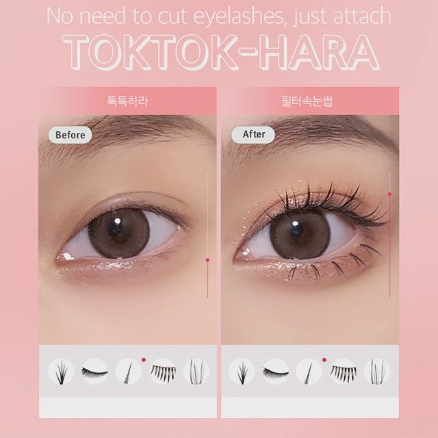 Coringco TokTok Hara Filter Eyelash - Black 11mm