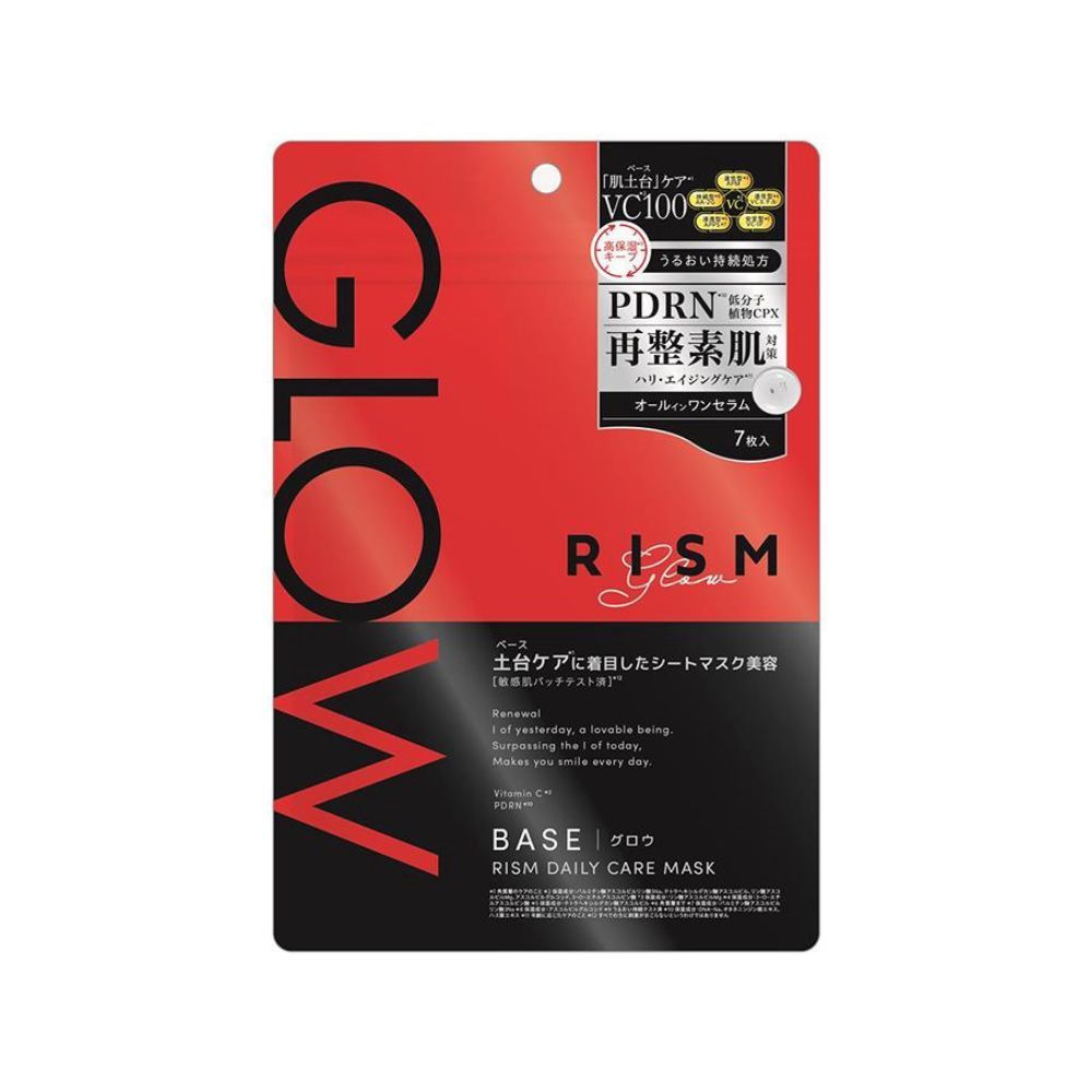 RISM Dairy Base Care Glow Mask 7pcs