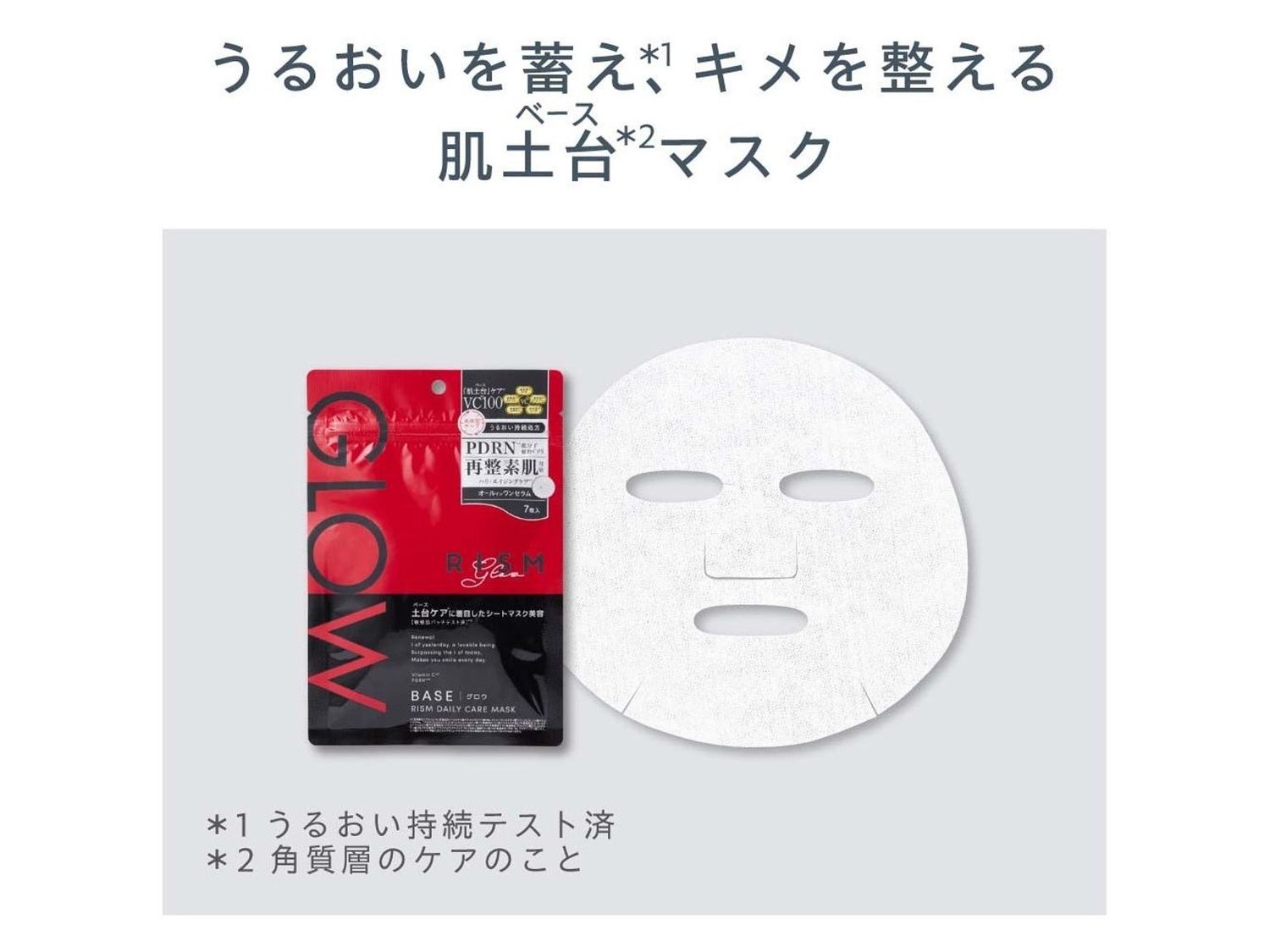 RISM Daily Base Care Glow Mask 7pcs