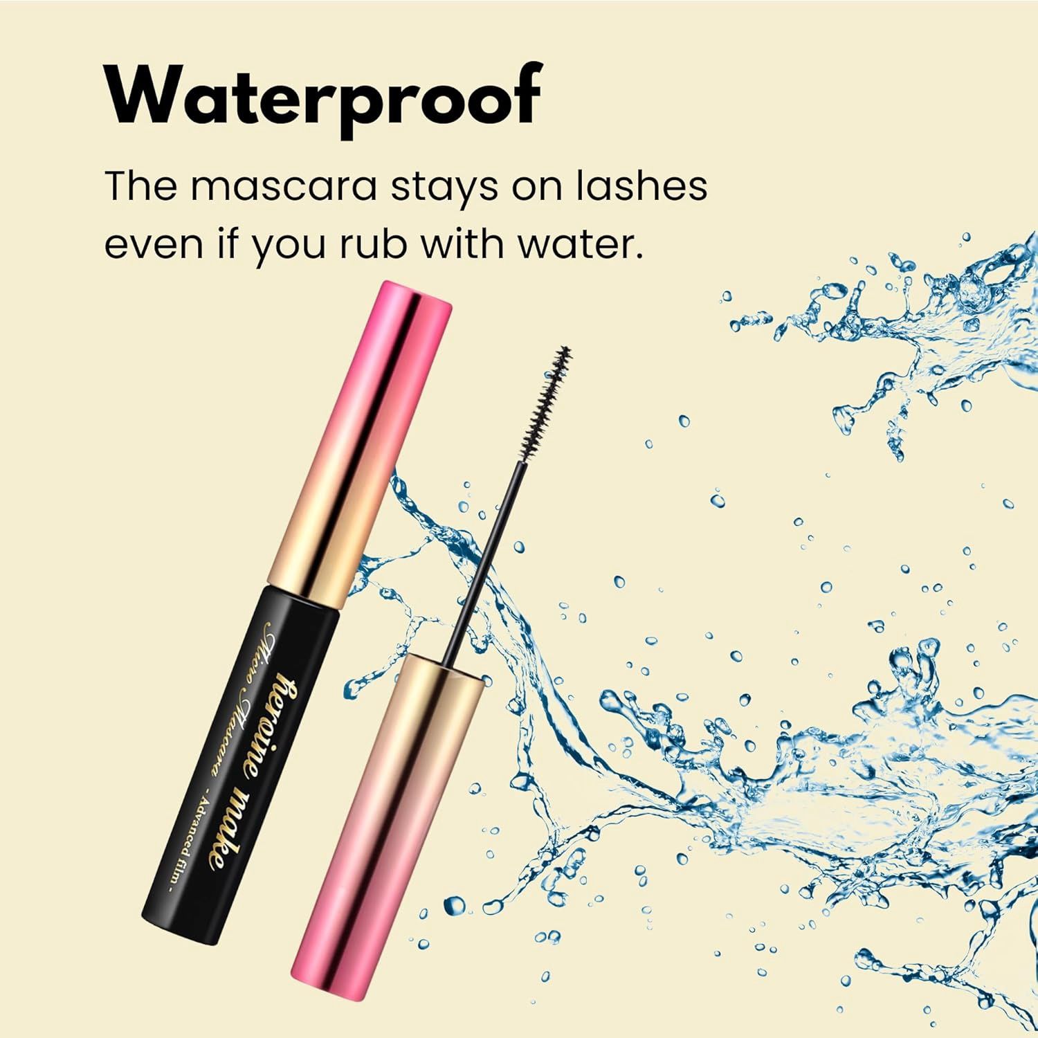 Heroine Make KissMe Micro Mascara Advanced Film EX #01 Black