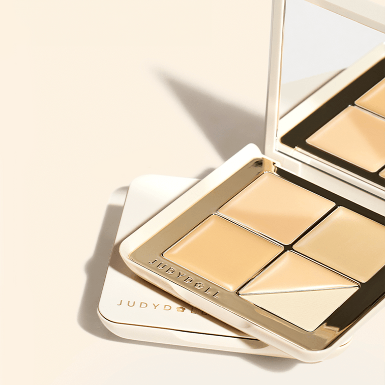 Judydoll Traceless Cloud Touch 5 Colors Concealer Palette 01 Light Skin Tone