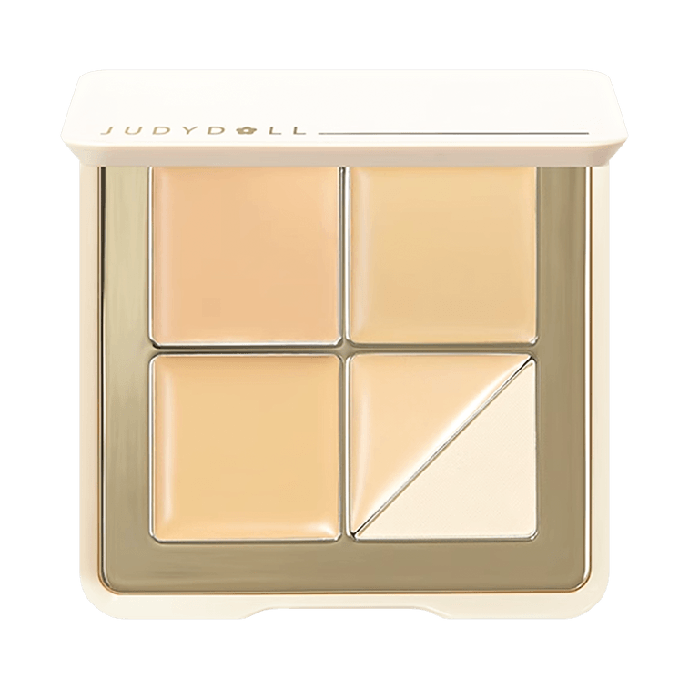 Judydoll Traceless Cloud Touch 5 Colors Concealer Palette 01 Light