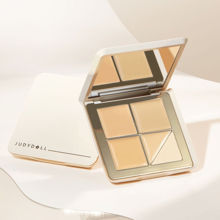 Judydoll Traceless Cloud Touch 5 Colors Concealer Palette 01 Light Skin Tone