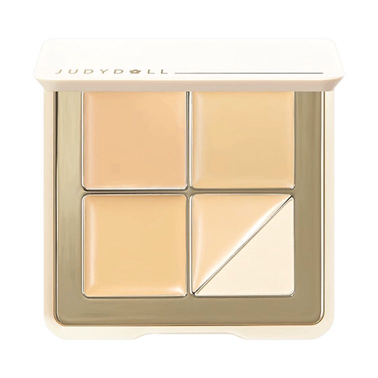 Judydoll Traceless Cloud Touch 5 Colors Concealer Palette 01 Light Skin Tone