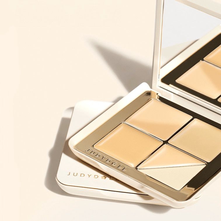 Judydoll Traceless Cloud Touch 5 Colors Concealer Palette 02 Natural Skin Tone