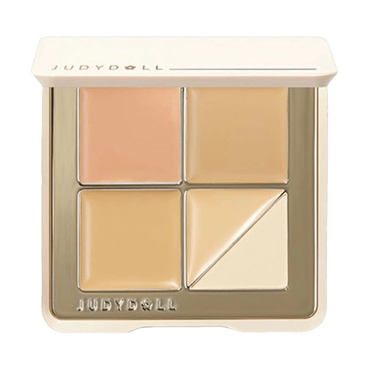 Judydoll Traceless Cloud Touch 5 Colors Concealer Palette 02 Natural Skin Tone