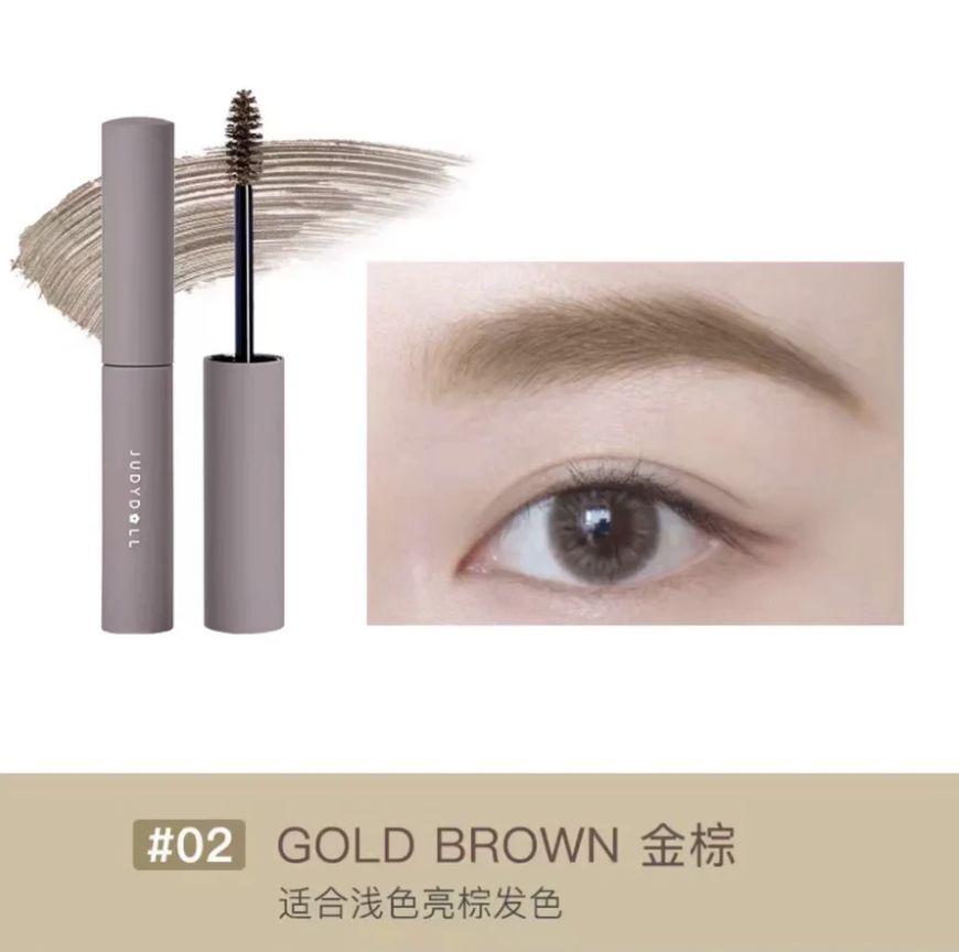 Judydoll Waterproof Long Lasting Tinted Brow Mascara #02 Gold Brown