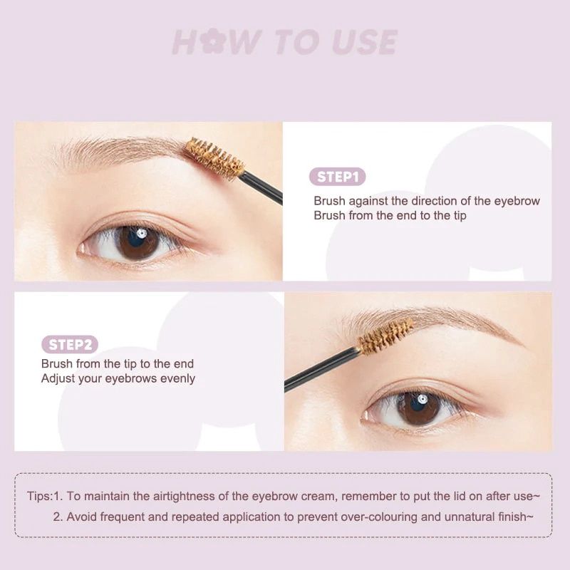 Judydoll Waterproof Long Lasting Tinted Brow Mascara #02 Gold Brown