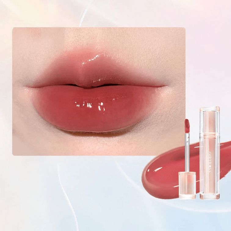 Judydoll Iced Tea Mirror Gloss Lip Tint #N03 Guava Peach Tea