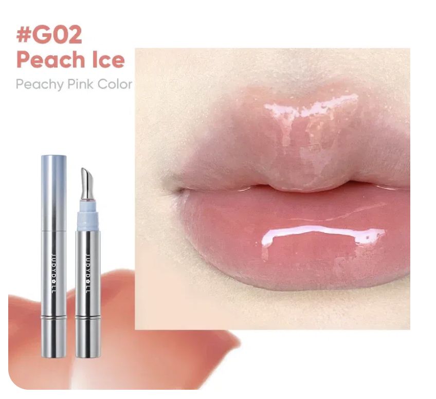 Judydoll Watery Essence Lip Glaze #G02 Peach Ice