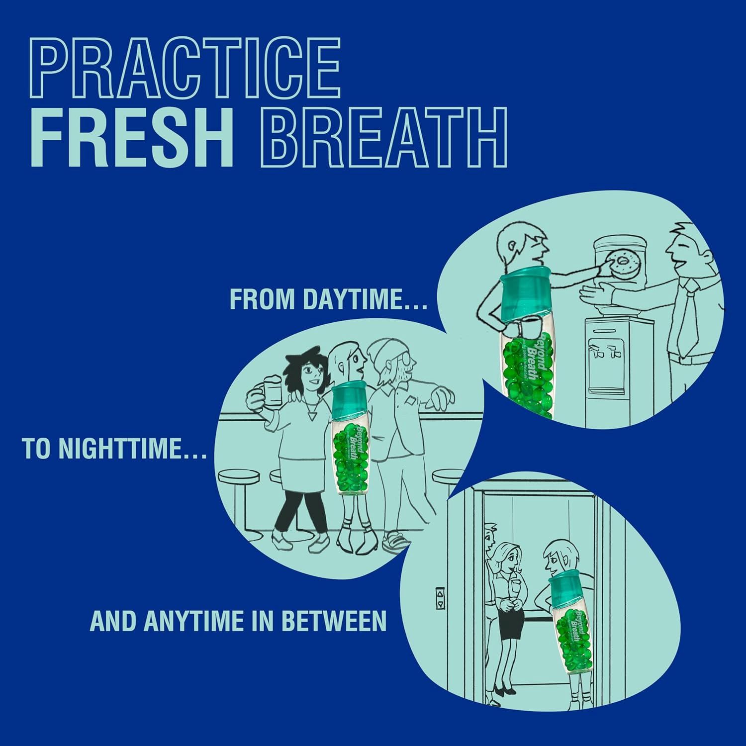 Kobayashi Beyond Breath Freshening Capsules - Parsley &amp; Mint