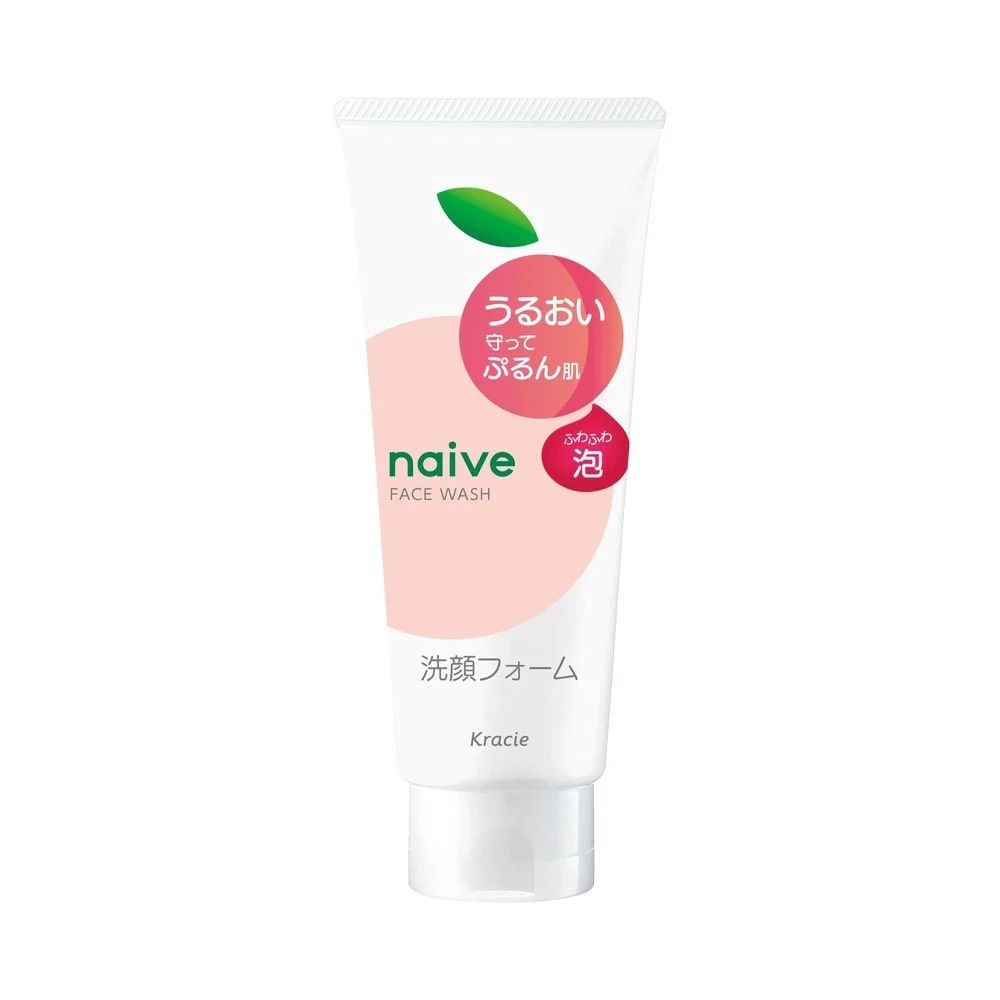 Kracie Naive Face Wash - Moisturizing Peach