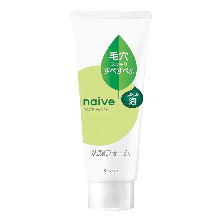 Kracie Naive Face Wash - Pore Clear Green Tea