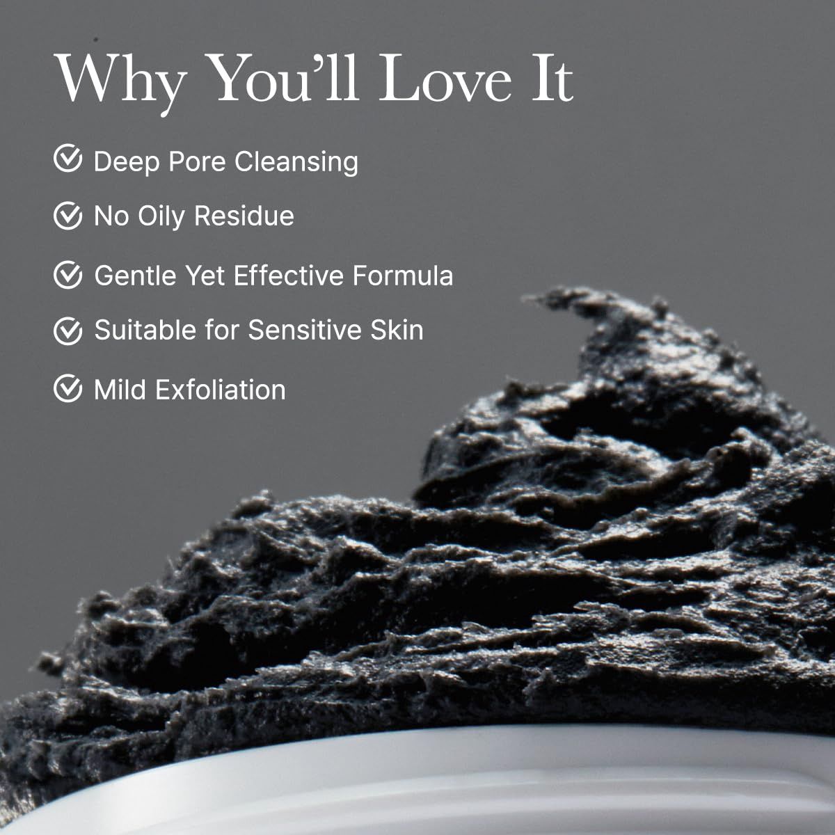 Arencia Black Tea Rice Mochi Cleanser 120ml