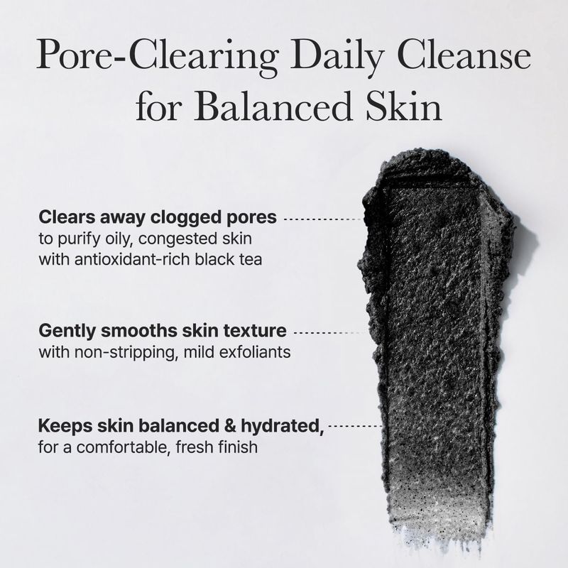 Arencia Black Tea Rice Mochi Cleanser 120ml