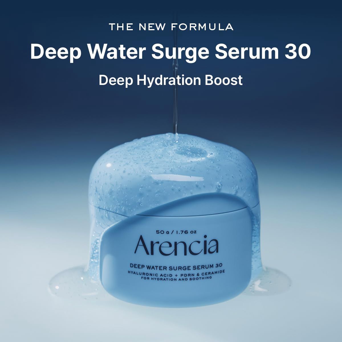 Arencia Deep Water Surge Serum 30 with PDRN Hyaluronic Acid and Ceramide 50ml