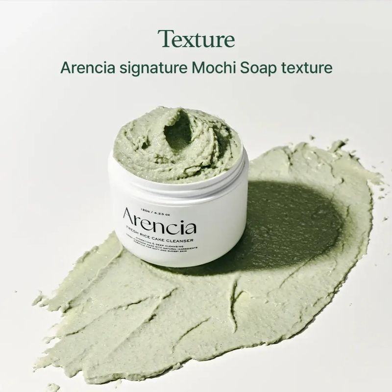 Arencia Fresh Green Rice Mochi Cleanser 120ml