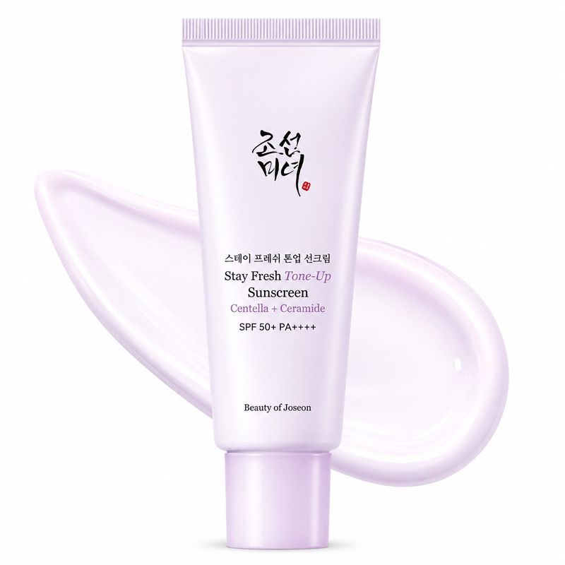 Beauty of Joseon Stay Fresh Tone-Up Sunscreen 50ml (Purple)