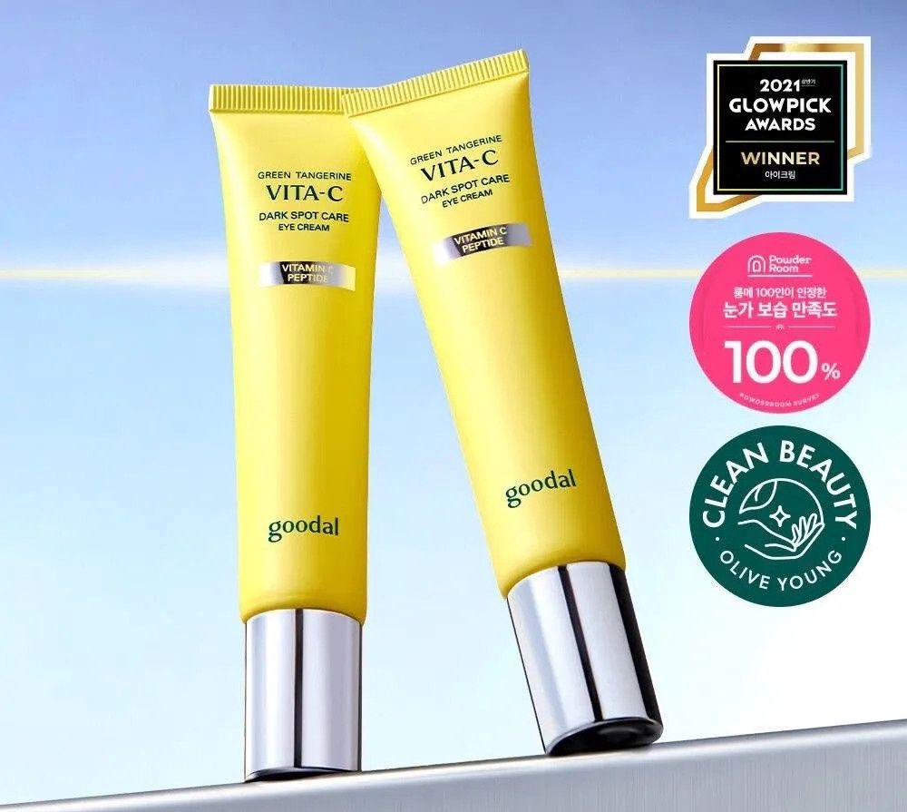 Goodal Green Tangerine Vita C Dark Circle Eye Cream 30ml (Tube)