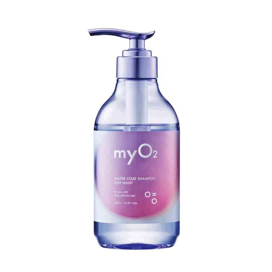 MyO2 Water Coat Shampoo Deep Moist 450ml (For Thick/Coarse Hair)