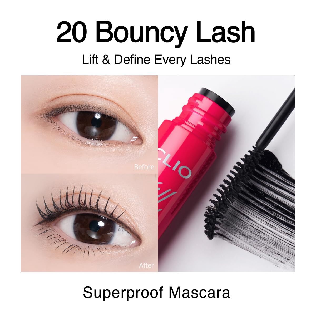 Clio Kill Lash Superproof Mascara #20 Bouncy Lash