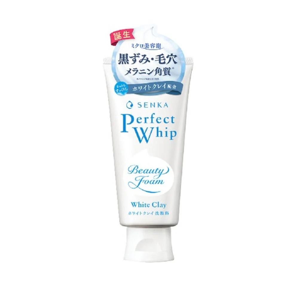 Shiseido Senka Perfect Whip White Clay Face Wash 120ml