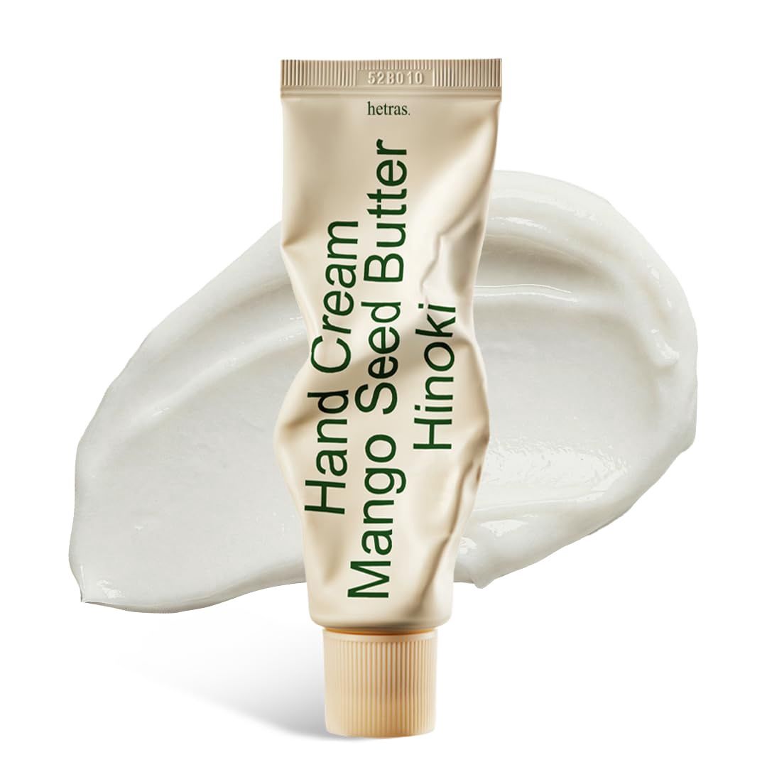 Hetras Perfumed Mango Seed Butter Hand Cream - Hinoki 50ml