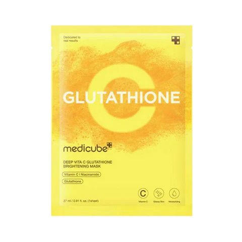 Medicube Deep Vita C Glutathione Brightening Mask 1 Sheet
