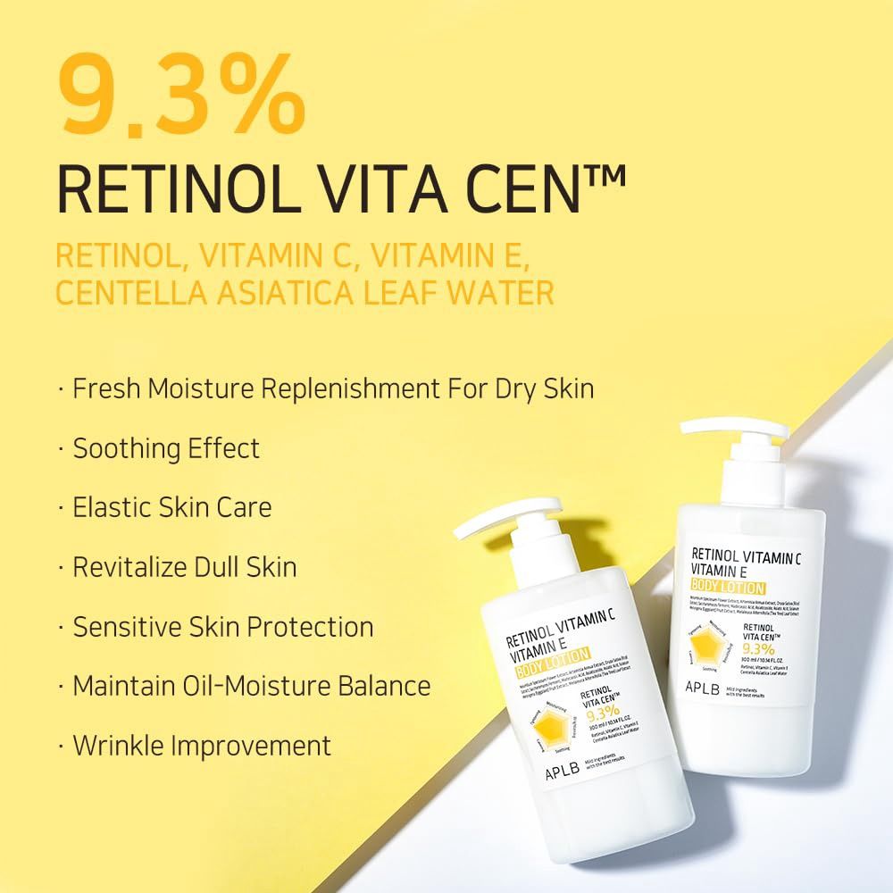 APLB Retinol Vitamin C&amp;E Body Lotion 300ml