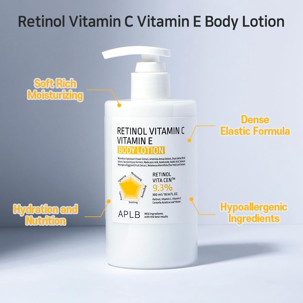 APLB Retinol Vitamin C&amp;E Body Lotion 300ml
